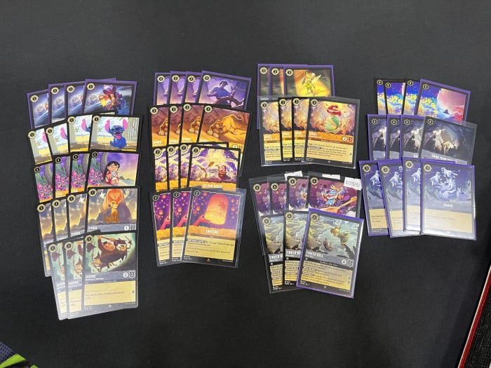 Amber Steel disney lorcana tournament deck